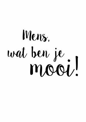 #43: mooi